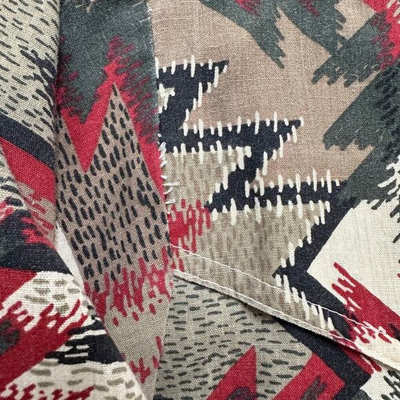 Vintage 1980’s Western Button Front Shirt in Native American Print - Picture 4 of 8